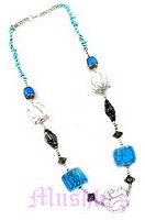 Indian ethnic necklace - click here for large view
